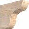 Ekena Millwork Carmel Smooth Rafter Tail, Douglas Fir, 3 1/2"W x 10"H x 12"L RFT04X10X12CAR00SDF - alternate 1
